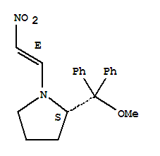 (2S)-2-(METHOXYDIPHENYLMETHYL)-1-[(1E)-2-NITROETHENYL]-PYRROLIDINE