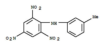 N-(3-甲基苯基)-2,4,6-三硝基苯胺