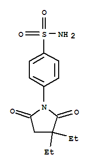 4-(3,3-二乙基-2,5-二氧代-1-吡咯烷基)苯磺酰胺