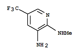 5-三氟甲基-3-氨基-2-甲氨基吡啶