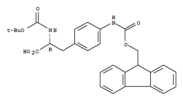 Boc-p-amino-D-Phe(Fmoc)-OH