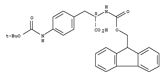 4-(Boc-氨基)-N-Fmoc-L-苯基丙氨酸