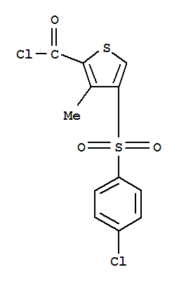 4-(4-氯苯基)磺酰-3-甲基噻吩-2-羰酰氯