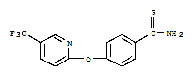 4-[5-(三氟甲基)-2-吡啶基氧]硫代苯甲酰胺