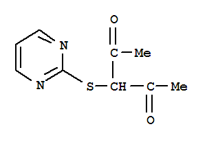 3-(嘧啶基-2-基硫基)-2,4-戊二酮 548895