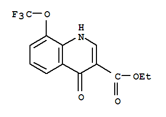 4-羟基-8-三氟甲氧基喹啉-3-羧酸乙酯