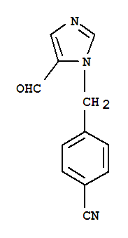 4-(5-甲酰基-1-咪唑甲基)苯甲腈