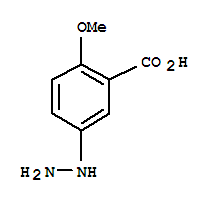 5-肼基-2-甲氧基苯甲酸