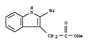 (2-溴-1H-吲哚-3-基)乙酸甲酯