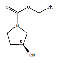 (S)-1-N-Cbz-3-氰基吡咯烷; (S)-3-氰基-1-吡咯烷甲酸苄酯