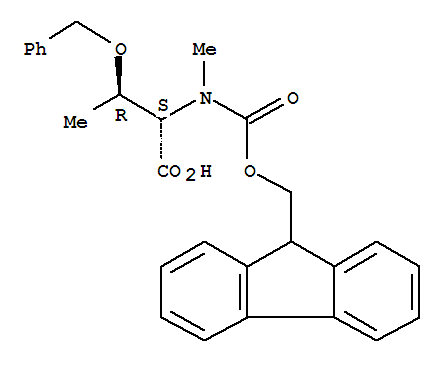 N-芴甲氧羰酰基-N-甲基-O-苄基-L-苏氨酸