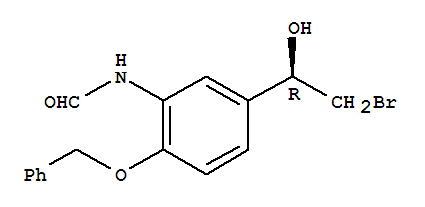 (R)-N-(2-(苄氧基)-5-(2-溴-1-羟基乙基)苯基)甲酰胺