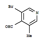 3-溴-5-甲基吡啶-4-甲醛