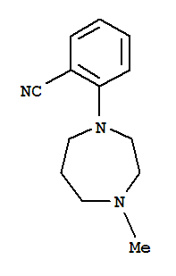 2-(六氢-4-甲基-1H-1,4-二氮杂卓-1-基)-苯甲腈