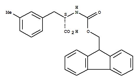 Fmoc-L-3-甲基苯丙氨酸; N-(9-芴甲氧羰酰基)-L-3-甲基苯丙氨酸