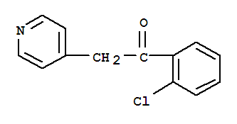1-(2-氯苯基)-2-吡啶-4-乙酮