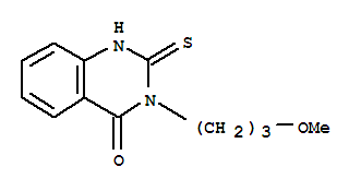 4(1H)-喹唑啉酮,2,3-二氢-3-(3-甲氧基丙基)-2-硫酮基-