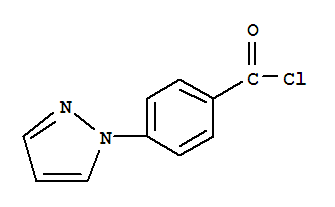 4-(1H-吡唑-1-基)苯甲酰氯