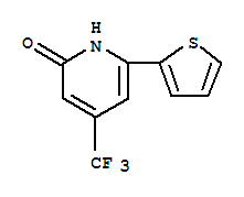 3-氰基-6-(2-噻吩基)-4-三氟甲基-2(1H)-吡啶酮