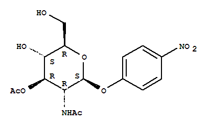 4-硝基苯基 2-(乙酰氨基)-2-脱氧-BETA-D-吡喃葡萄糖苷 3-乙酸酯