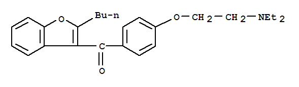 Amiodarone impurity 1/Amiodarone EP impurity A/Dideiodo Amiodarone/ 2-Butyl-3-benzofuranyl)[4-[2-(diethylamino)ethoxy]phenyl]methanone