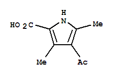 4-乙酰基-3,5-二甲基-1H-吡咯-2-甲酸甲酯