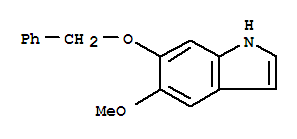6-苄氧基-5-甲氧基吲哚