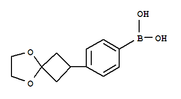 3-(4-硼苯基)环丁烷酮亚乙基缩酮