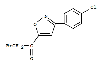 2-溴-1-(4-氯苯基)-5-异唑基-1-乙酮