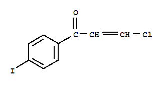 (E)-beta-氯-4'-碘丙烯酰苯