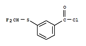 间(二氟甲硫基)苯甲酰氯