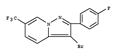 3-溴-2-(4-氟苯基)-6-三氟甲基吡唑并[1,5-a]吡啶
