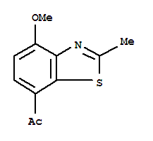 1-(4-甲氧基-2-甲基-1,3-苯并噻唑-7-基)乙酮