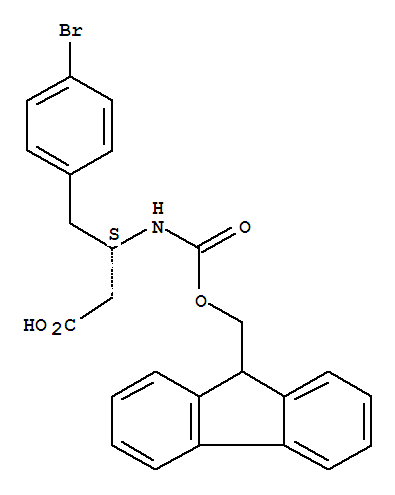 Fmoc-(S)-3-氨基-4-(4-溴苯基)-丁酸