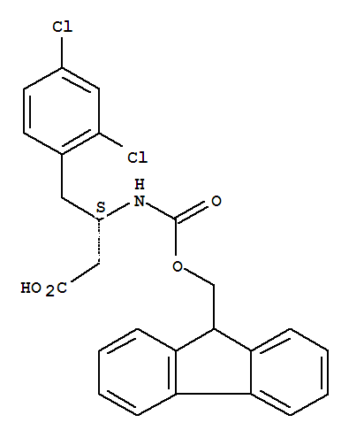 Fmoc-(S)-3-氨基-4-(2,4-二氯苯基)-丁酸