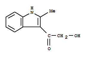 2-羟基-1-(2-甲基-1H-吲哚-3-基)乙酮