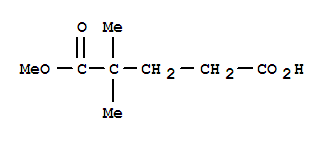 5-甲氧基-4,4-二甲基-5-氧代戊酸