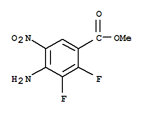 4-氨基-2,3-二氟-5-硝基苯甲酸甲酯