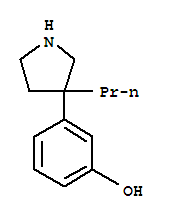3-(3-丙基-3-吡咯烷基)苯酚