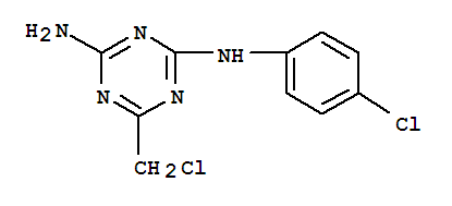 6-(氯甲基)-n-(4-氯苯基)-1,3,5-三嗪-2,4-二胺