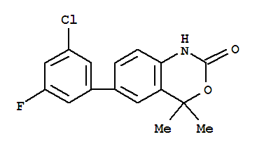 6-(3-氯-5-氟苯基)-4,4-二甲基-1H-苯并[d][1,3]噁嗪-2(4h)-酮