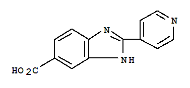 2-吡啶-4-基-3H-苯并咪唑-5-羧酸