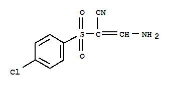 3-氨基-2-[(4-氯苯基)磺酰基]丙烯腈