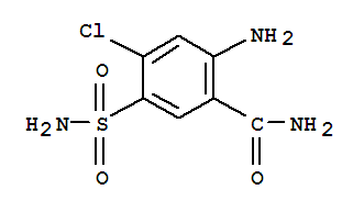 2-氨基-4-氯-5-氨基磺酰基苯甲酰胺