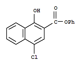 4-氯-1-羟基-2-萘甲酸苯酯
