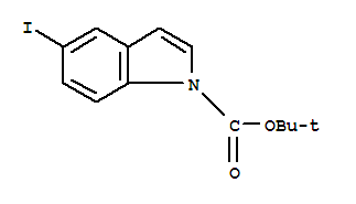 1-BOC-5-碘吲哚