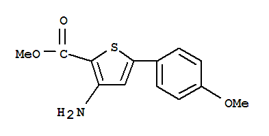 3-氨基-5-(4-甲氧基苯基)噻吩-2-羧酸甲酯