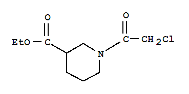 3-哌啶羧基lic酸, 1-(2-氯乙酰基)-, 乙酯