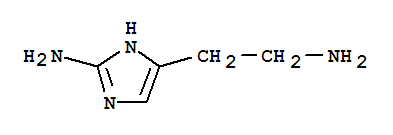 2-氨基组胺; 2-氨基-1H-咪唑-5-乙胺