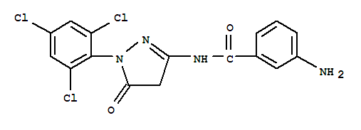 1-(2,4,6-三氯苯基)-3-(间氨基苯甲酰胺基)-5-吡唑酮